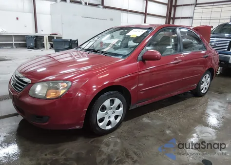 2009 Kia Spectra Ex из США, поврежденный, VIN KNAFE221195609429